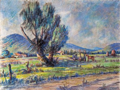 Deli piheno arnyekbann英語：正午に影で休むn 作： Istvan Nagy